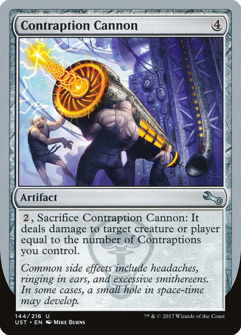 Contraption Cannon — Unstable 144