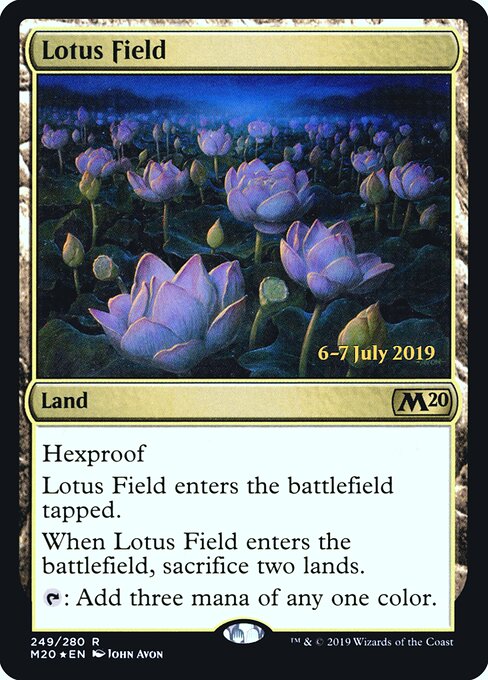 Campo de Lótus — Core Set 2020 Promos 249s