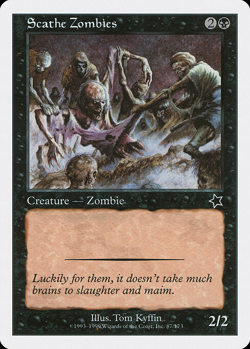 Zumbis de Scathe — Starter 1999 87