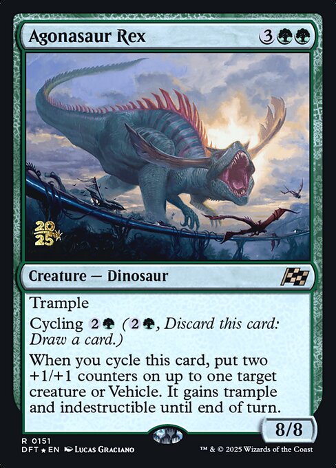 Agonasaur Rex — Aetherdrift Promos 151s