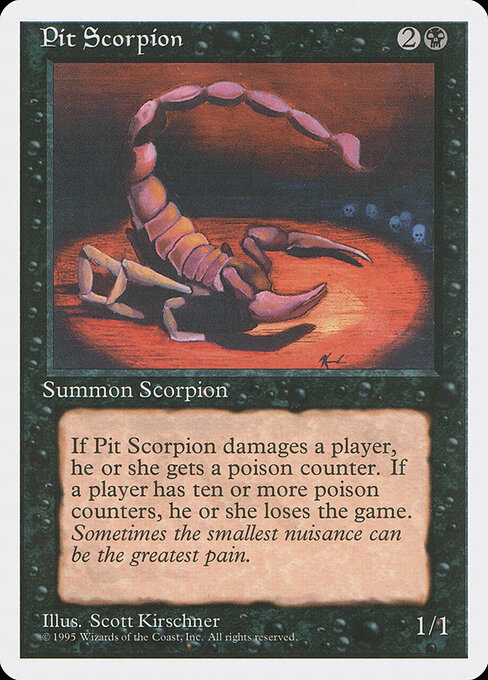 Escorpião das Profundezas — Fourth Edition 153