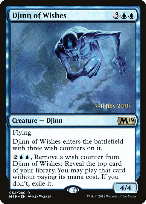 Gênio dos Desejos — Core Set 2019 Promos 52s