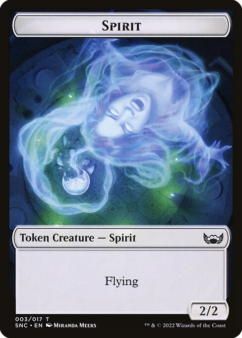 Spirit — Streets of New Capenna Tokens 3