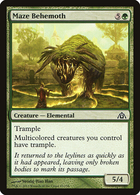 Maze Behemoth — Dragon's Maze 43