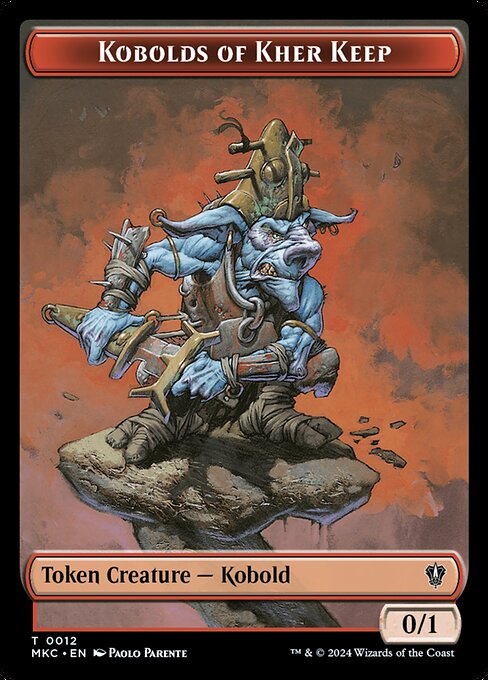 Kobolds of Kher Keep — Murders at Karlov Manor Commander Tokens 12