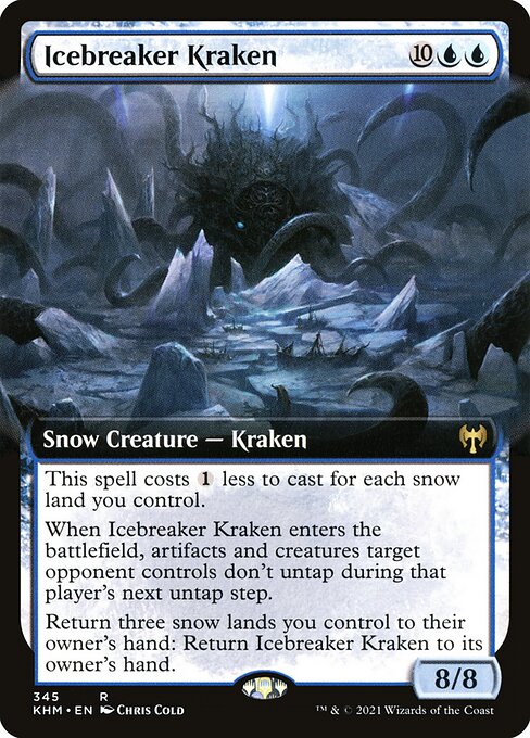 Kraken Rompe-gelo — Kaldheim 345