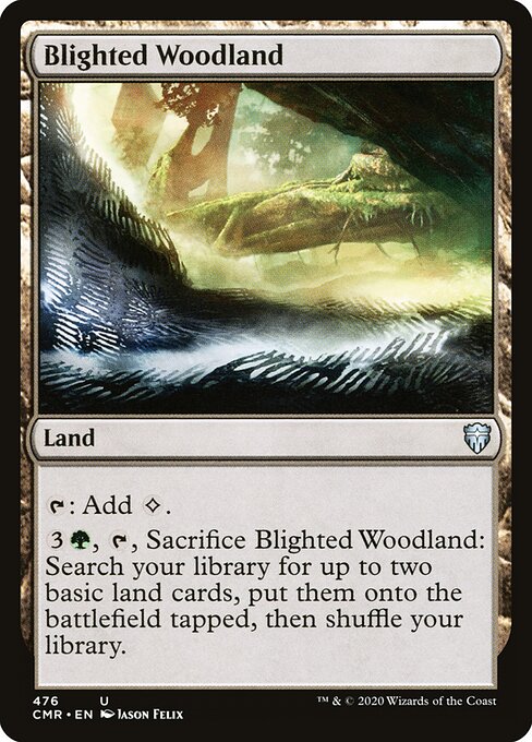 Floresta Flagelada — Commander Legends 476