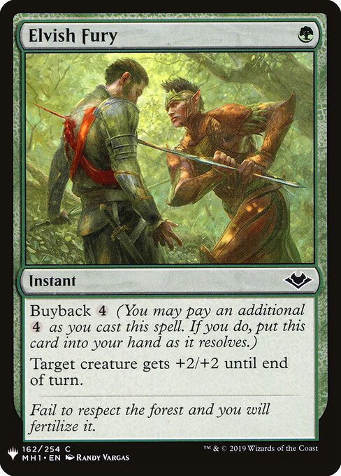 Fúria Élfica — The List MH1-162