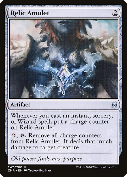 Amuleto Relíquia — Zendikar Rising 247