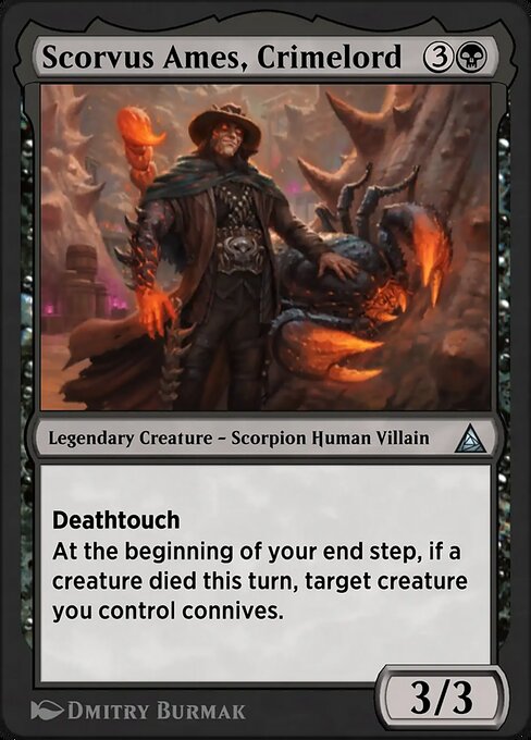 Scorvus Ames, Crimelord — Through the Omenpaths 68