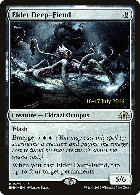 Demônio das Profundezas Ancião — Eldritch Moon Promos 5s