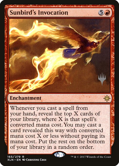 Invocação do Pássaro Solar — Ixalan Promos 165p