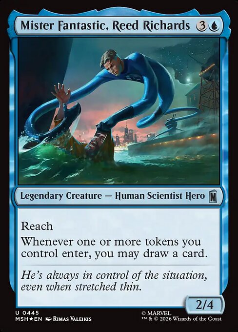 Mister Fantastic, Reed Richards — Marvel Super Heroes 445