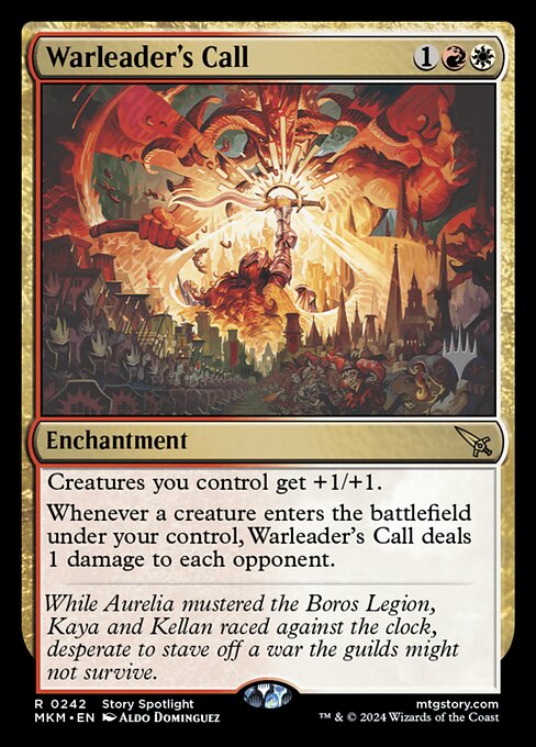 Chamado da Líder de Guerra — Murders at Karlov Manor Promos 242p