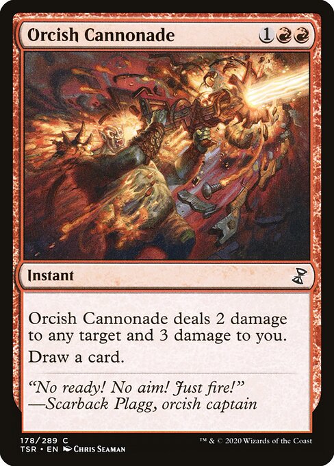 Bombardeio Orc — Time Spiral Remastered 178