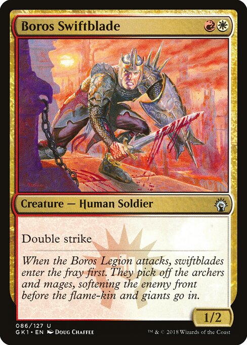 Espada Veloz Boros — GRN Guild Kit 86
