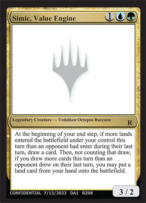 Simic, Value Engine — Unknown Event RZ08d