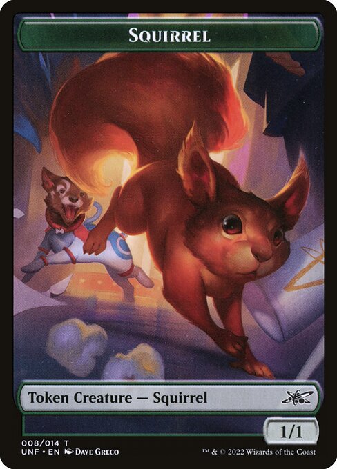 Squirrel — Unfinity Tokens 8