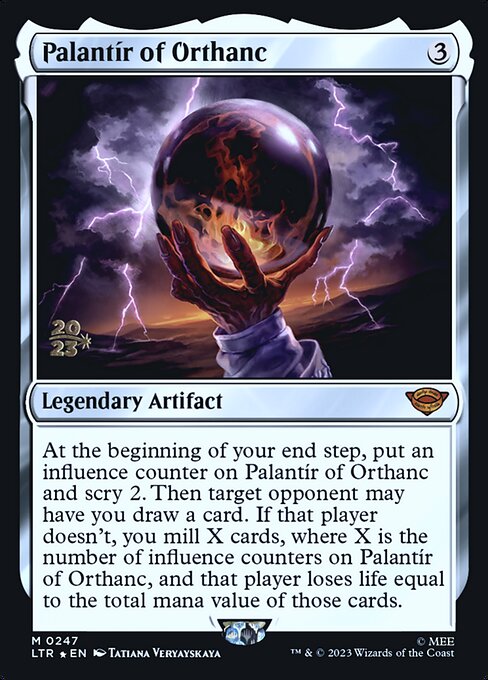 Palantír de Orthanc — Tales of Middle-earth Promos 247s