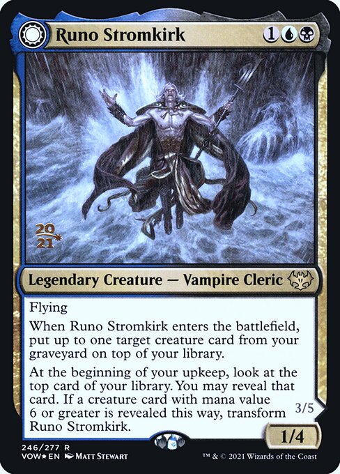 Runo Stromkirk — Innistrad: Crimson Vow Promos 246s