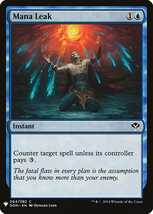 Fuga de Mana — The List DDN-64