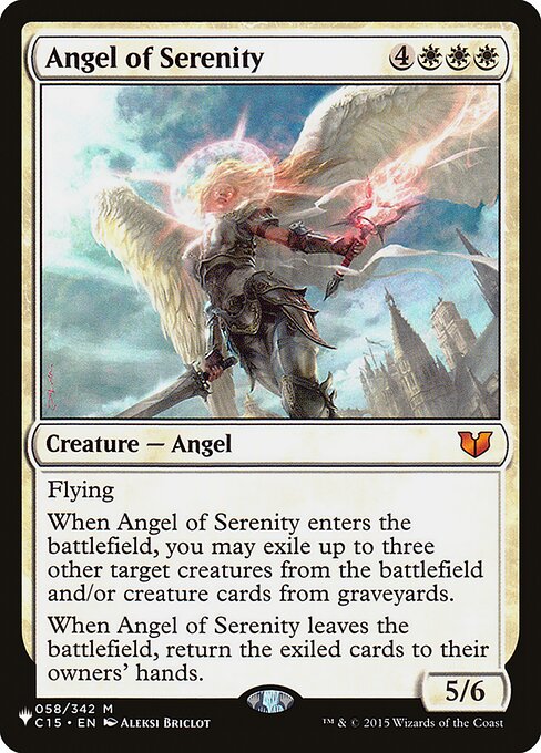 Anjo da Serenidade — The List C15-58