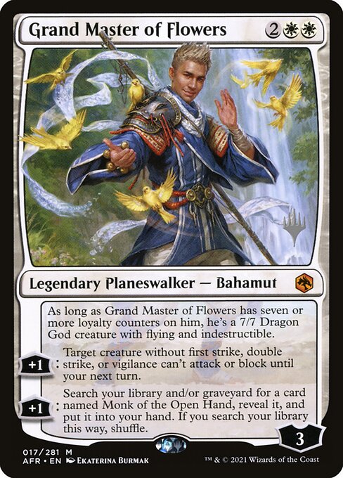 Grão-mestre das Flores — Adventures in the Forgotten Realms Promos 17p