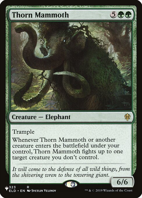 Thorn Mammoth — The List ELD-323