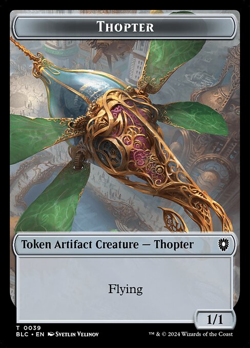 Thopter — Bloomburrow Commander Tokens 39