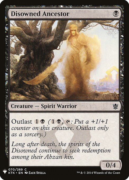Ancestral Renegado — The List KTK-70
