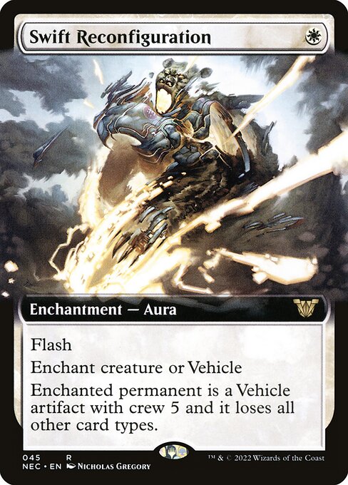 Reconfiguração Veloz — Neon Dynasty Commander 45