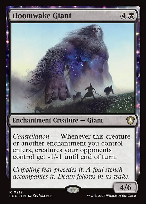 Gigante do Rastro Funesto — Secrets of Strixhaven Commander 212