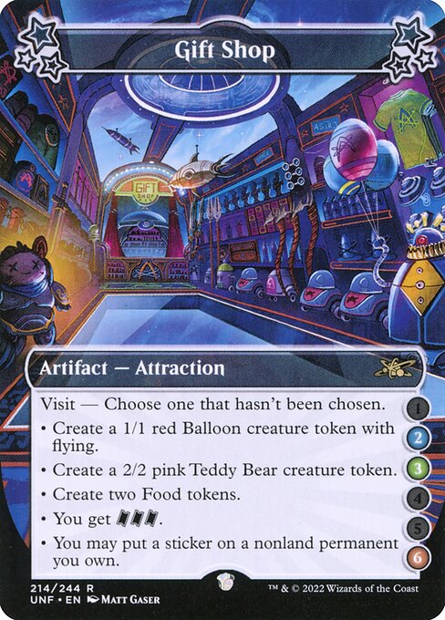 Gift Shop — Unfinity 214a
