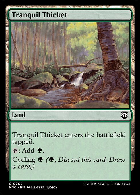 Bosque Sereno — Modern Horizons 3 Commander 398