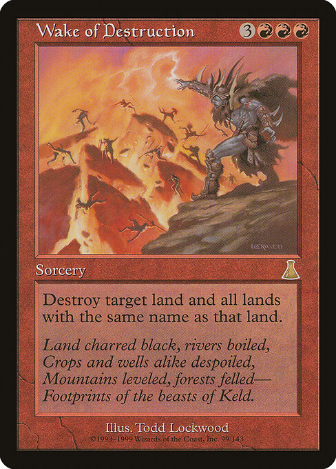 Despertar da Destruição — Urza's Destiny 99