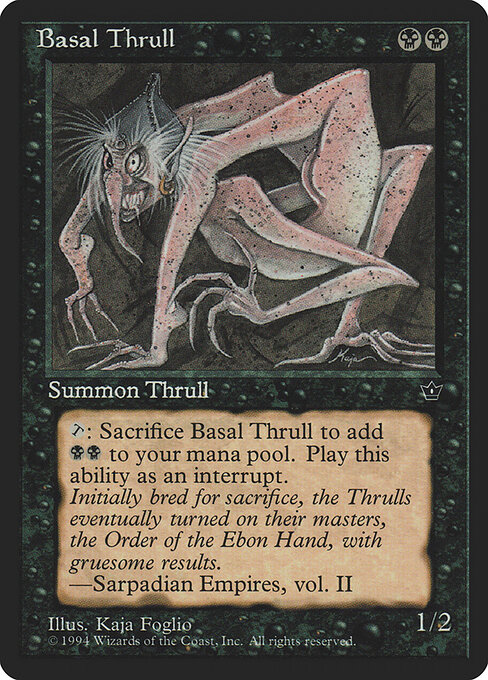 Basal Thrull — Fallen Empires 34a
