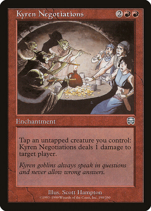 Negociações dos Kyren — Mercadian Masques 198