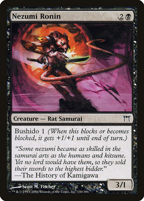 Ronin Nezumi — Champions of Kamigawa 130