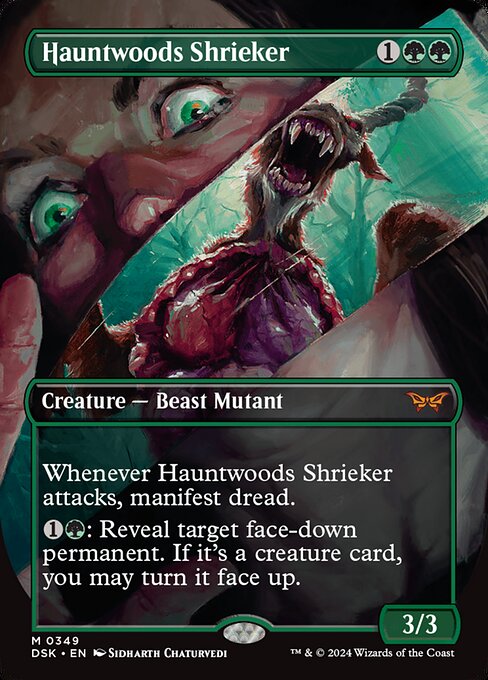Hauntwoods Shrieker — Duskmourn: House of Horror 349