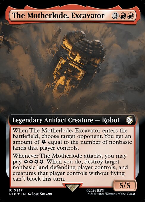 The Motherlode, Excavator — Fallout 917