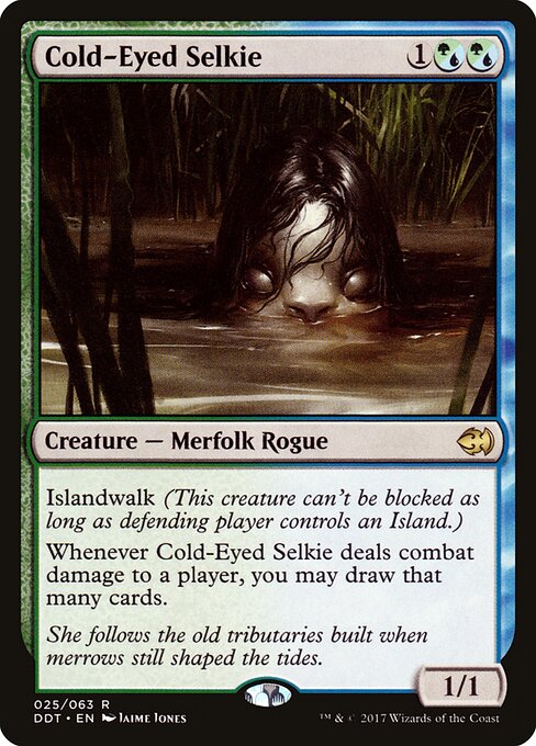 Selkie Olhos-Frios — Duel Decks: Merfolk vs. Goblins 25