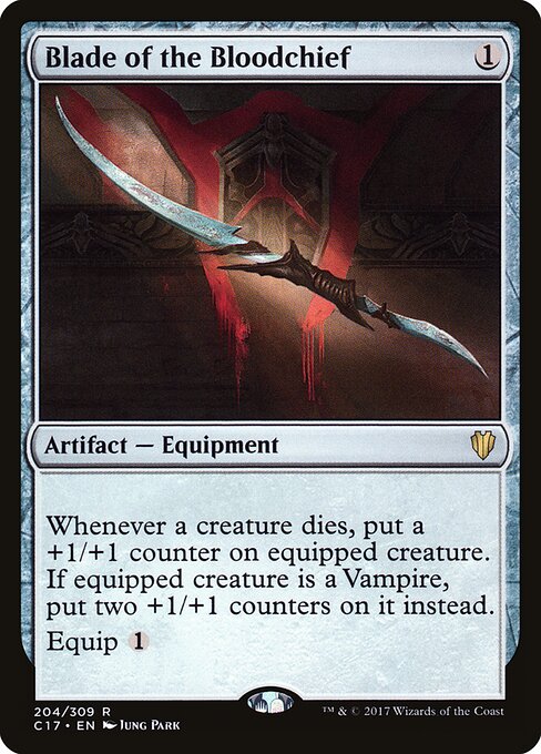 Espada do Grão-Vampiro — Commander 2017 204