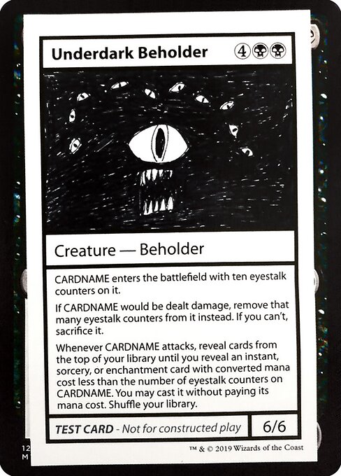 Underdark Beholder — Mystery Booster Playtest Cards 2021 49