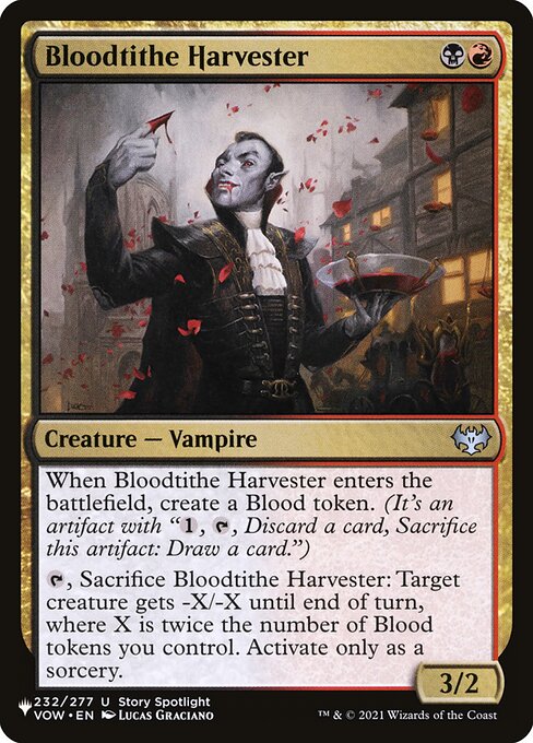 Coletor do Dízimo de Sangue — The List VOW-232