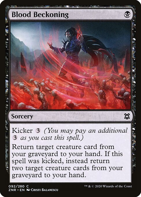 Chamado do Sangue — Zendikar Rising 92