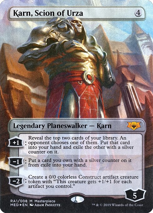 Karn, Rebento de Urza — Mythic Edition RA1