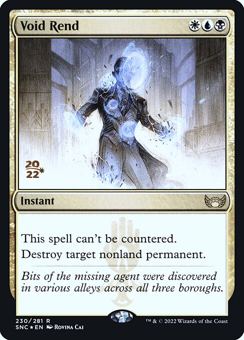 Laceração do Vazio — Streets of New Capenna Promos 230s