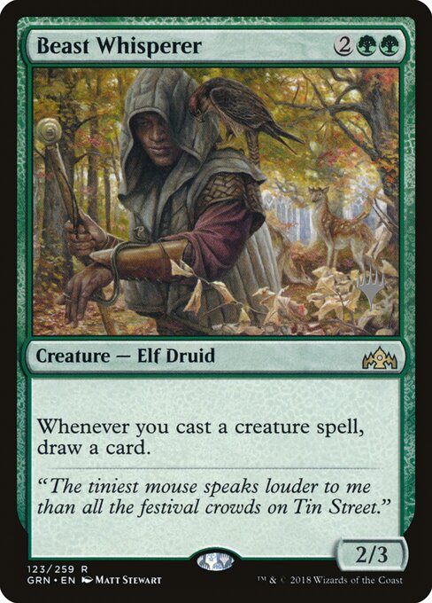 Encantador de Feras — Guilds of Ravnica Promos 123p