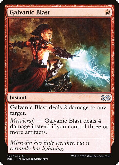 Explosão Galvânica — Double Masters 125