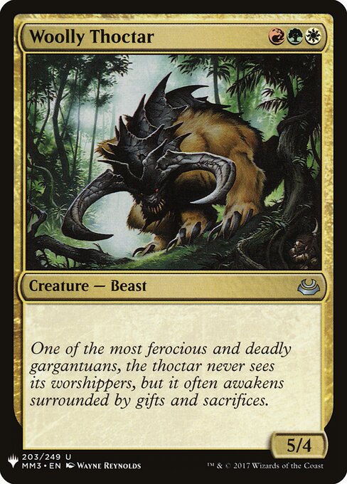 Tóctar Lanoso — The List MM3-203